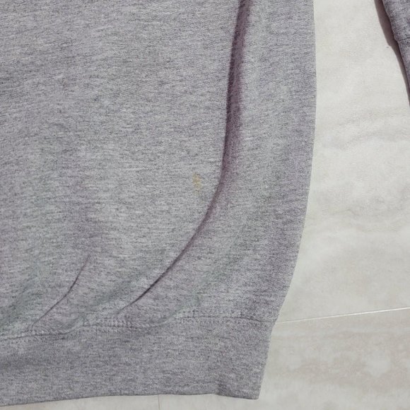 Vintage Stonewall Raiders Embroidered Neff Gray Crew Neck Sweater Large - Picture 5 of 9